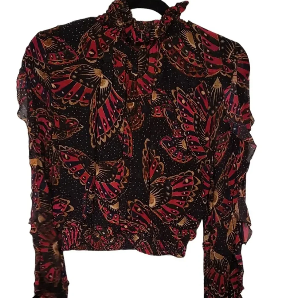 Farm Rio Print Top - Picture 1 of 2